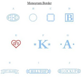 Monogram Border options