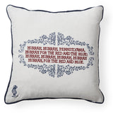 Saying on the back of the University of Pennsylvania pillow