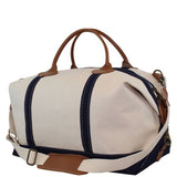 Weekender Navy Bag with Strap