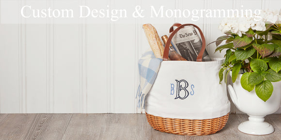 BB Straw Hat – Nantucket Monogram & Design by Brooke Boothe
