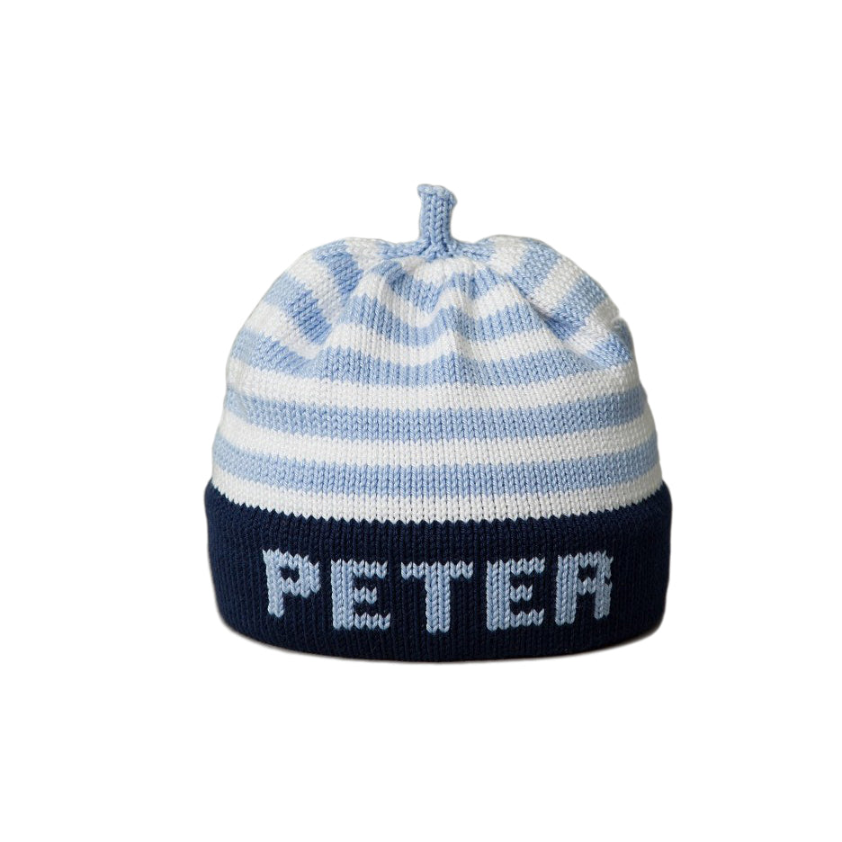 Child's Knitted Personalized Hats – Nantucket Monogram & Design by Brooke  Boothe