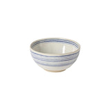 White & blue Island Collection soup/cereal bowls comes in a set of 4