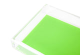 Palisades Green acrylic tray