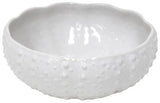 White sea urchin bowl