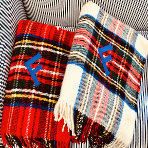 Blue best sale tartan blanket