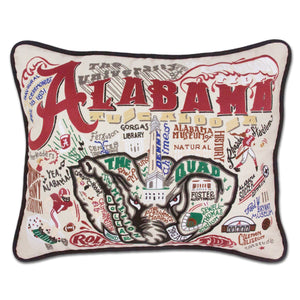 University of Virginia embroidered pillow