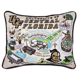 University of Central Florida embroidered pillow