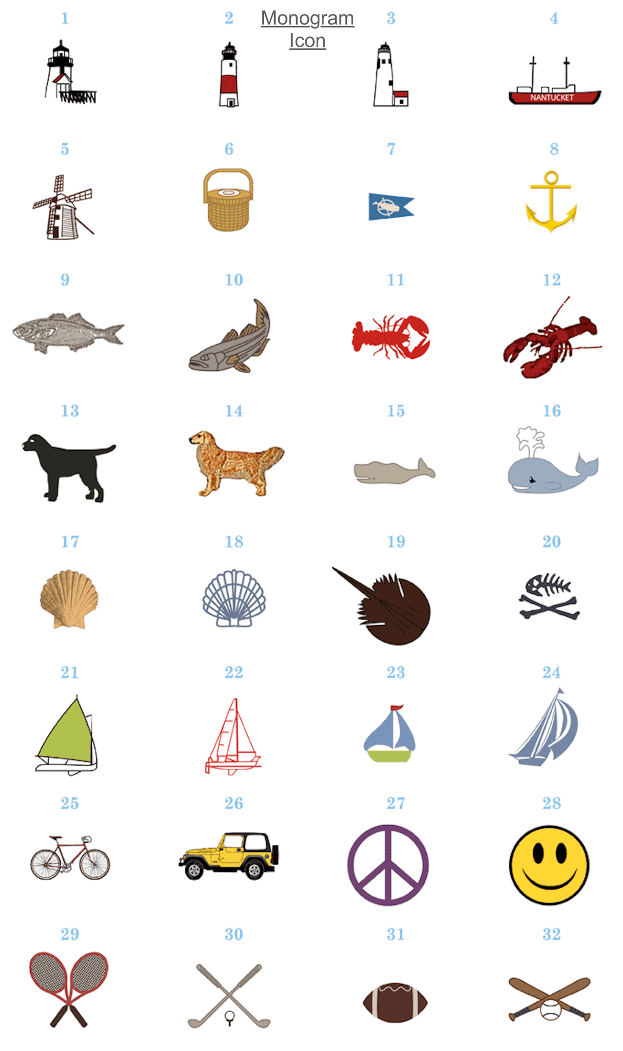 Boat-N-Tote – Nantucket Monogram & Design by Brooke Boothe