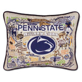 Penn State University embroidered pillow
