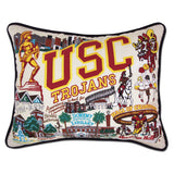 University of Southern California (USC) embroidered pillow