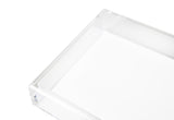 Hamptons white acrylic tray